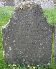 The grave of Thomas Bellett and his wife Elizabeth, nee Trant