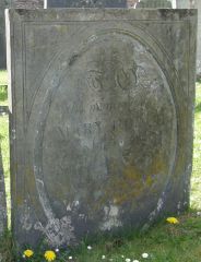 The gravestone of Mary Hodge nee Hambling