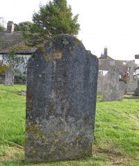 The grave of Thomas Efford Issell (b c 1798) and  his 2nd wife Elizabeth Winsor nee Luckraft