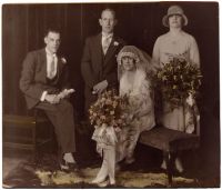 The wedding of Henry Bailey to Florence Minnie Hambling
